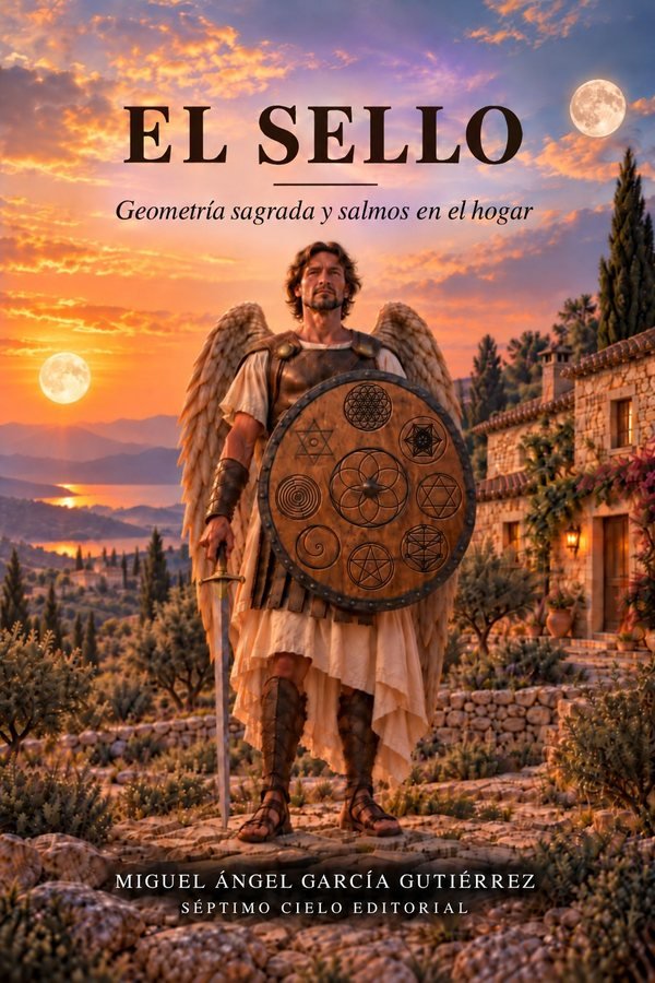 Portada del libro EL SELLO. Geometría sagrada y salmos en el hogar, de Miguel Ángel García Gutiérrez